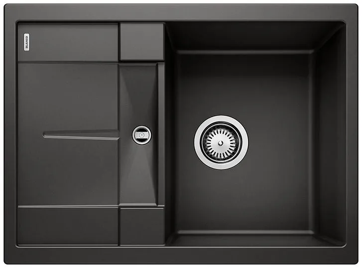 BLANCO METRA 45 S Compact Silgranit czarny odwracalny Użyj kodu 23BLA06 i płać mniej