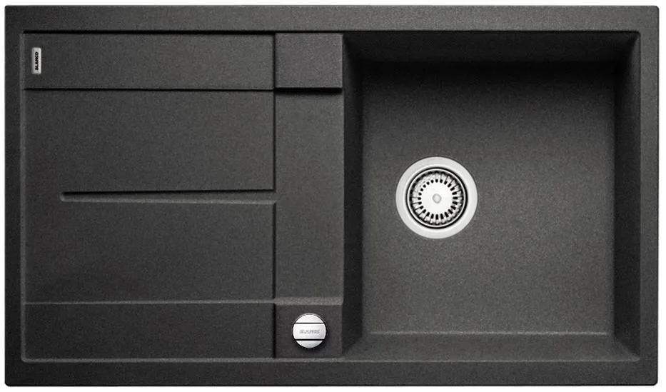 BLANCO METRA 5 S Silgranit antracyt odwracalny, korek auto. Użyj kodu 23BLA06 i płać mniej