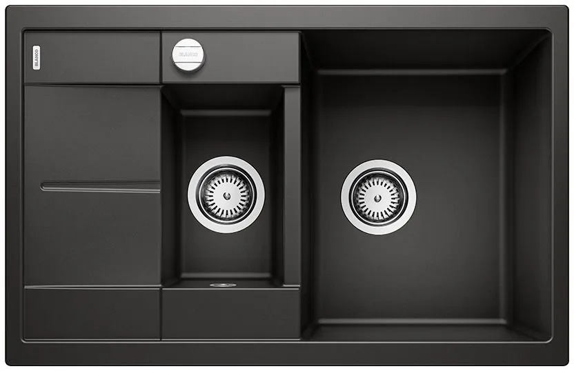 BLANCO METRA 6 S Compact Silgranit czarny odwracalny, korek auto. Użyj kodu 23BLA06 i płać mniej