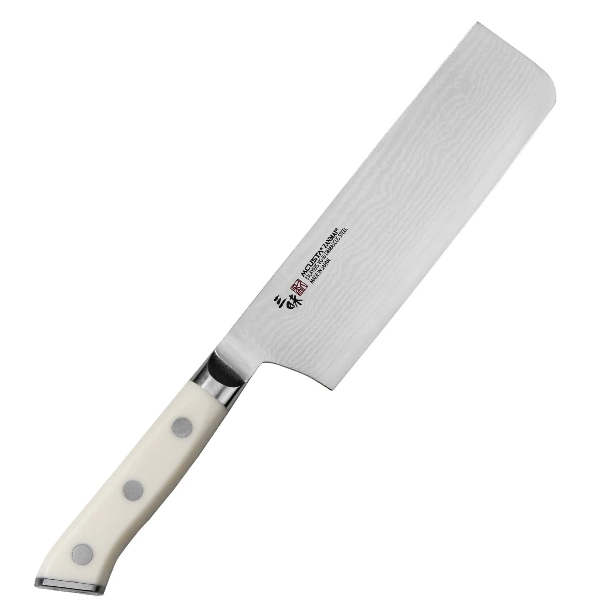 Mcusta Zanmai Classic Damascus VG-10 Corian Nóż Nakiri