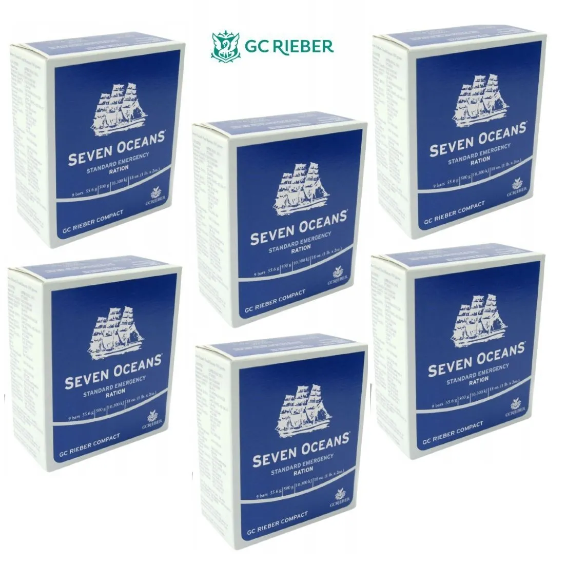 Racje żywnościowe Seven Oceans 500 g x 6szt