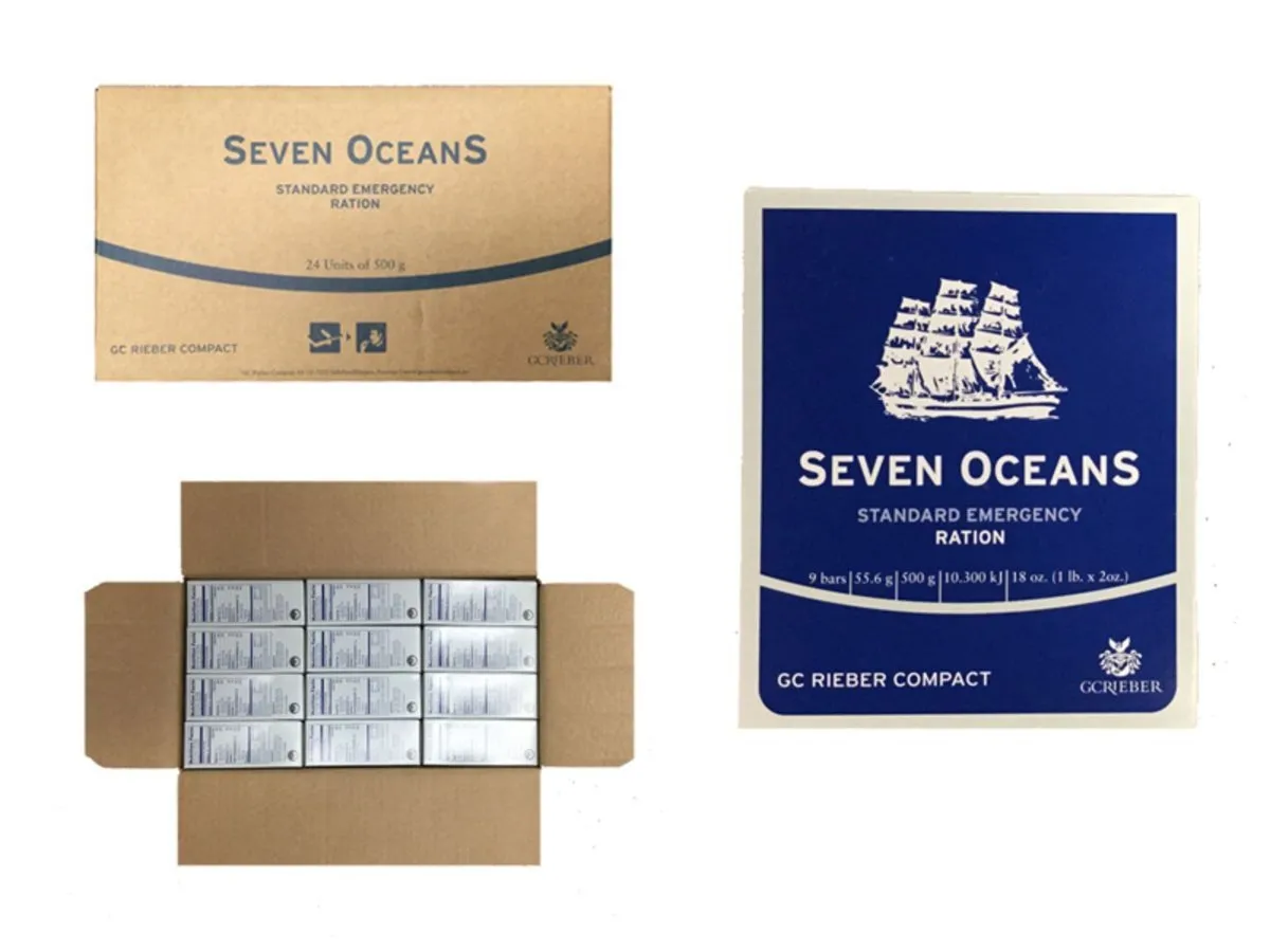 Racje żywnościowe Seven Oceans 500 g x12 opakowania