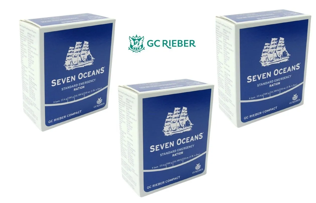Racje żywnościowe Seven Oceans 500 g x3 opakowania