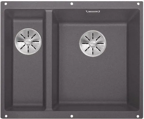 BLANCO SUBLINE 340/160-U Silgranit szarość skały prawa, InFino Użyj kodu 23BLA06 i płać mniej