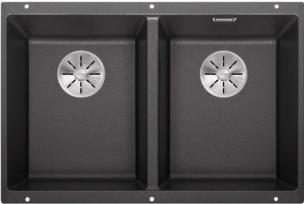 BLANCO SUBLINE 350/350-U Silgranit antracyt, InFino Użyj kodu 23BLA06 i płać mniej