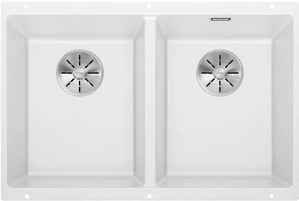 BLANCO SUBLINE 350/350-U Silgranit biały, InFino Użyj kodu 23BLA06 i płać mniej