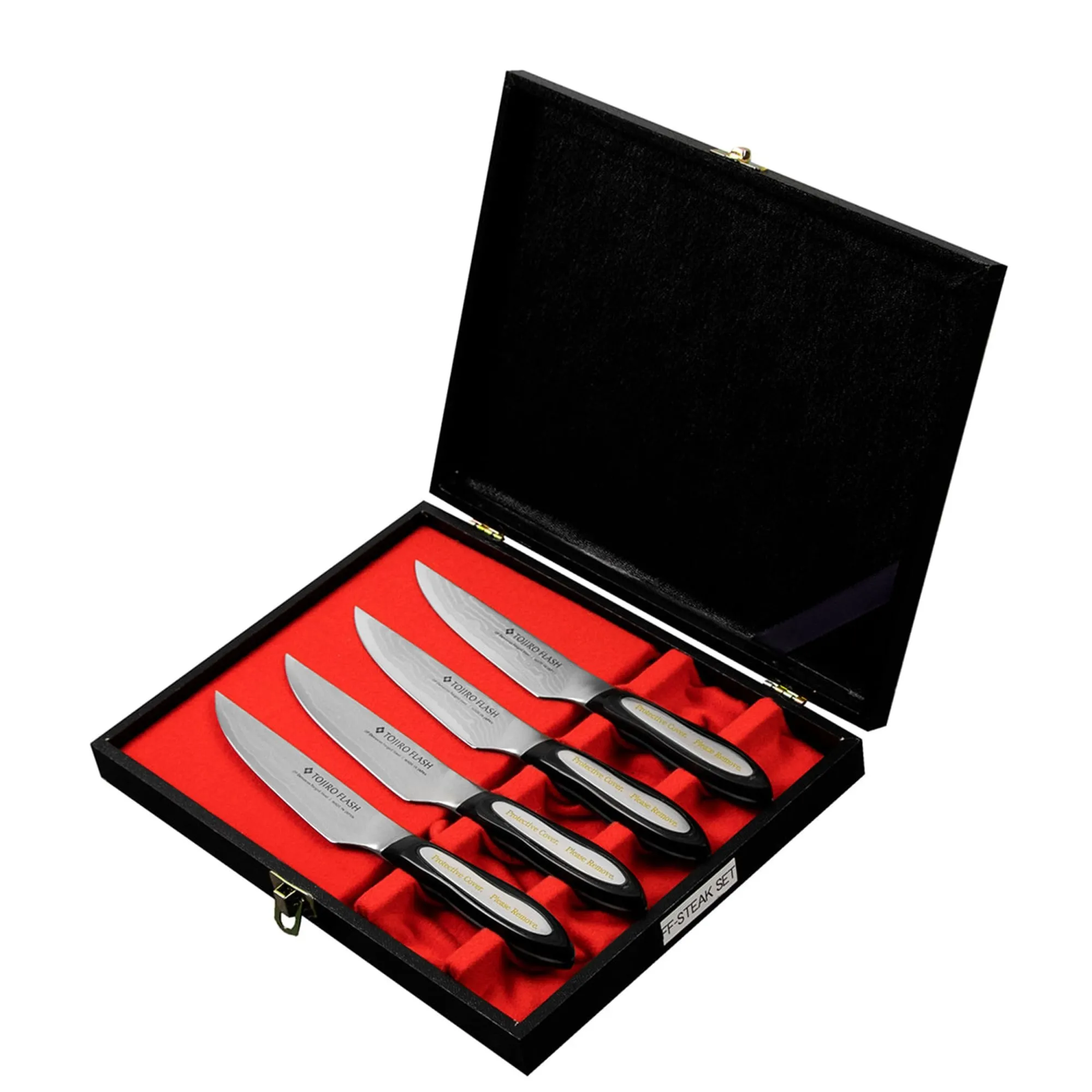 Tojiro Flash Zestaw 4 noży do steków 11cm FF-STEAK SET