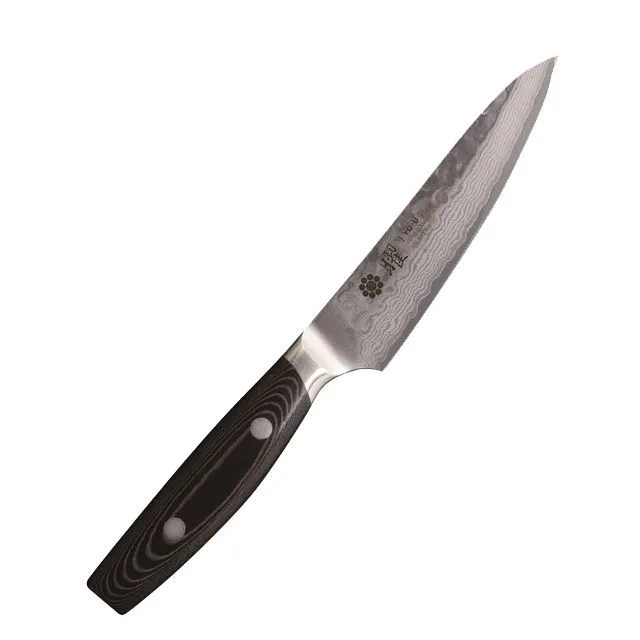 YAXELL YO-U 37 Damascus Hammered VG10 Petty 120mm