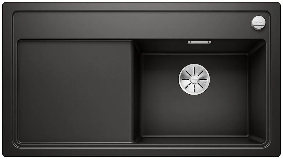 BLANCO ZENAR 5 S Silgranit czarny prawa, korek auto., InFino Użyj kodu 23BLA06 i płać mniej