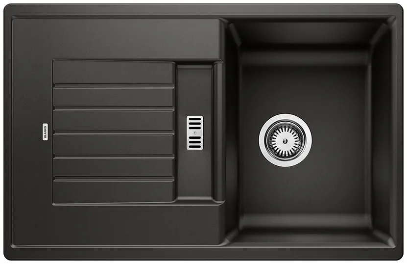 BLANCO ZIA 45 S Silgranit czarny odwracalny Użyj kodu 23BLA06 i płać mniej