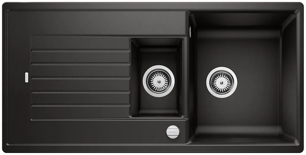 BLANCO ZIA 6 S Silgranit czarny, odwracalny, korek auto. Użyj kodu 23BLA06 i płać mniej