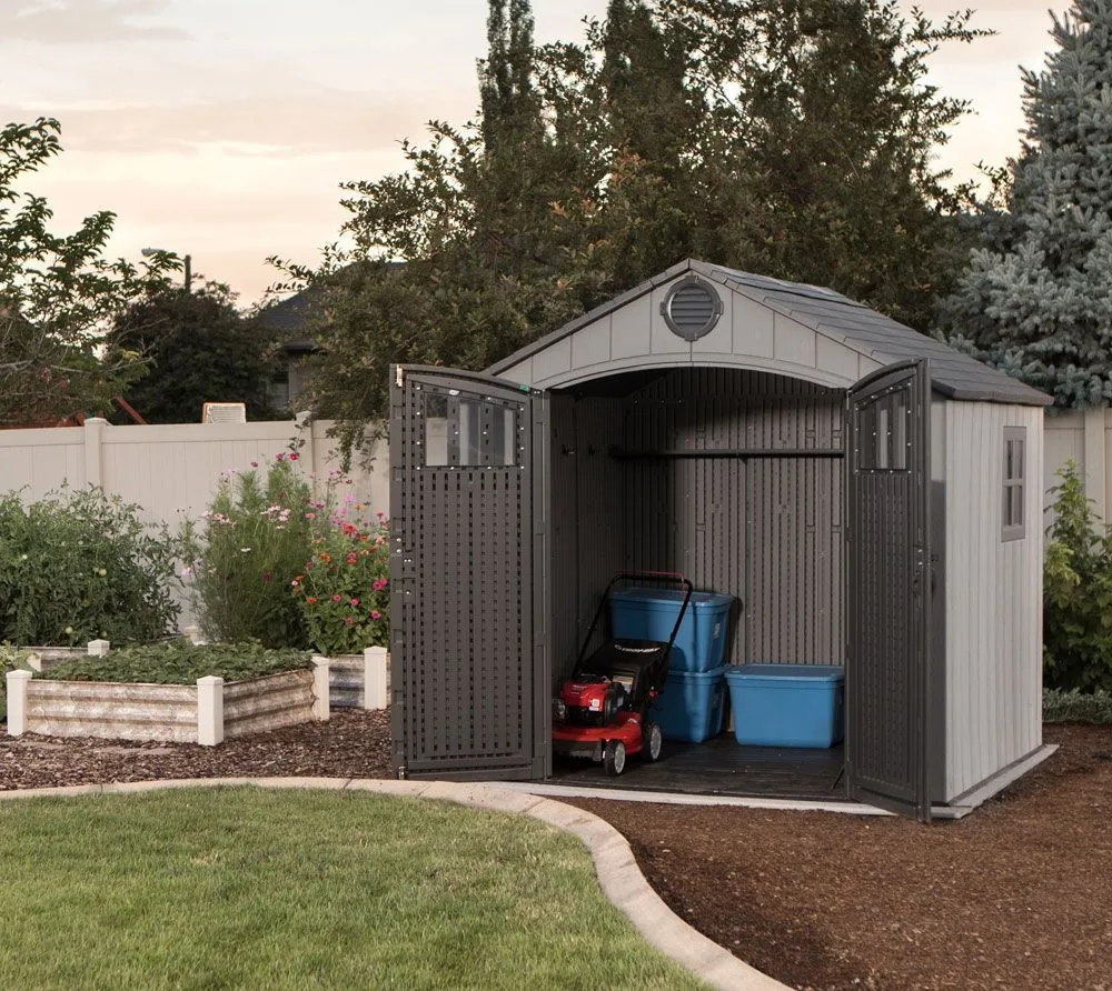 Lifetime szopa ogrodowa Mars szary 227x242x242 cm