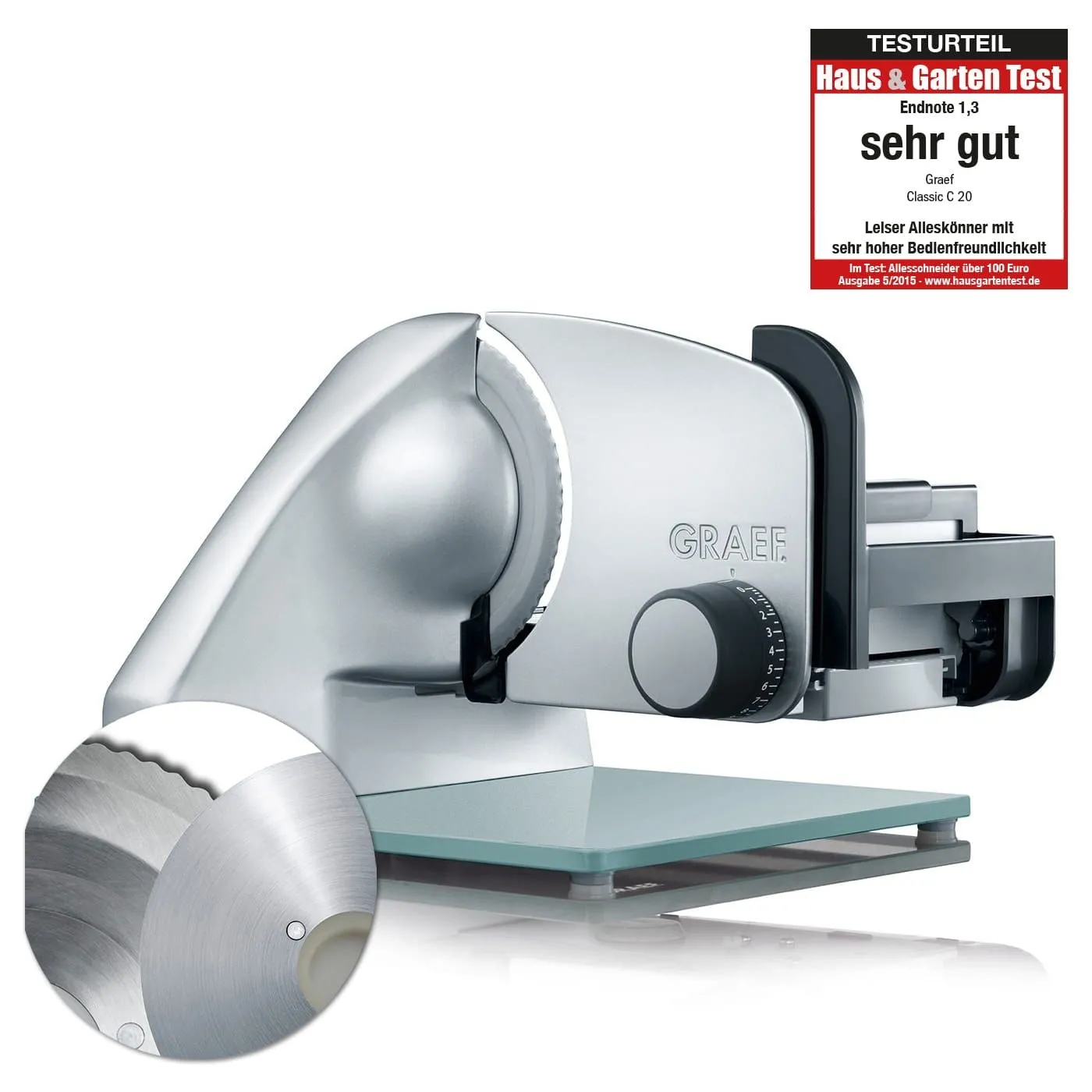 Krajalnica uniwersalna GRAEF CLASSIC C22 TWIN