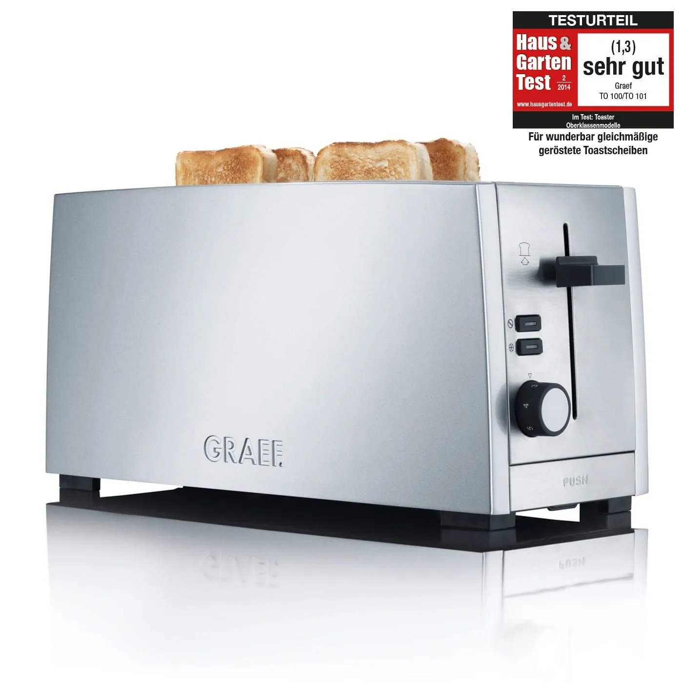 Toster dwukomorowy GRAEF TO 100