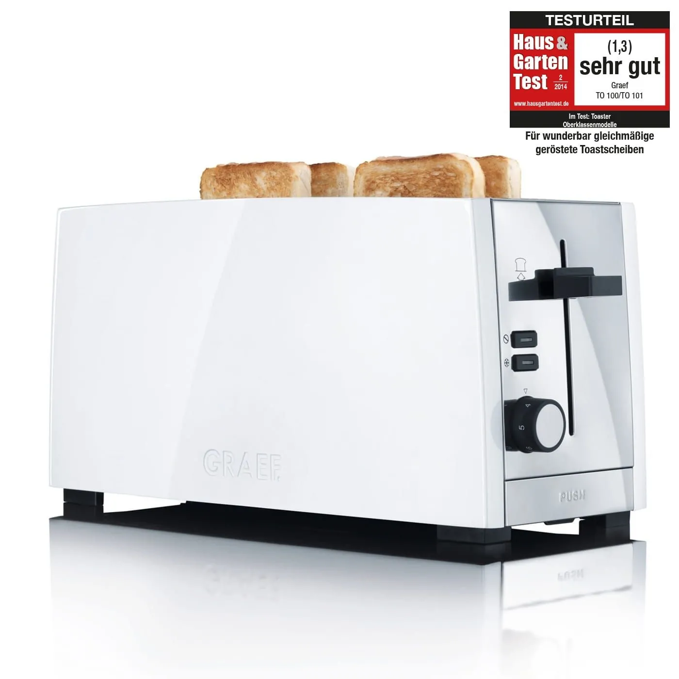 Toster dwukomorowy GRAEF TO 101