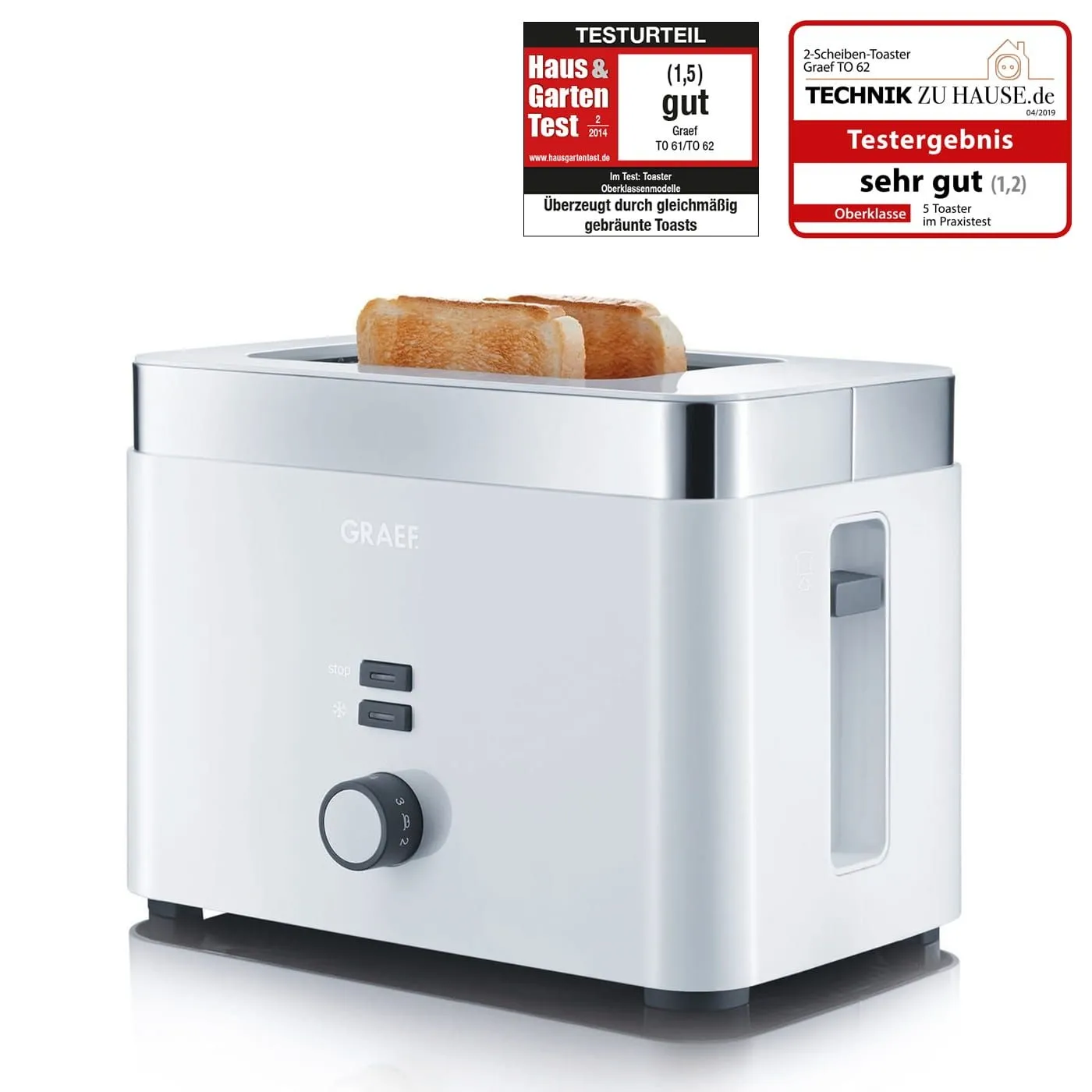 Toster dwukomorowy GRAEF TO 61