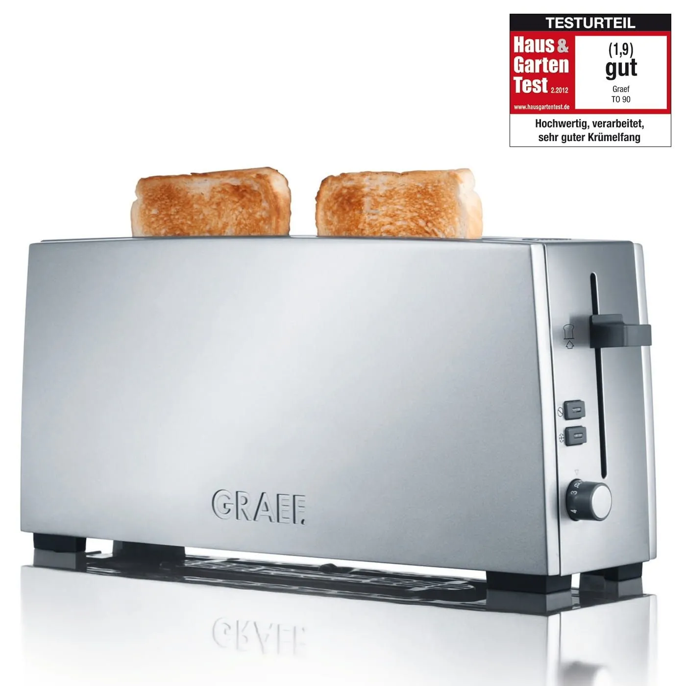Toster jednokomorowy GRAEF TO 90