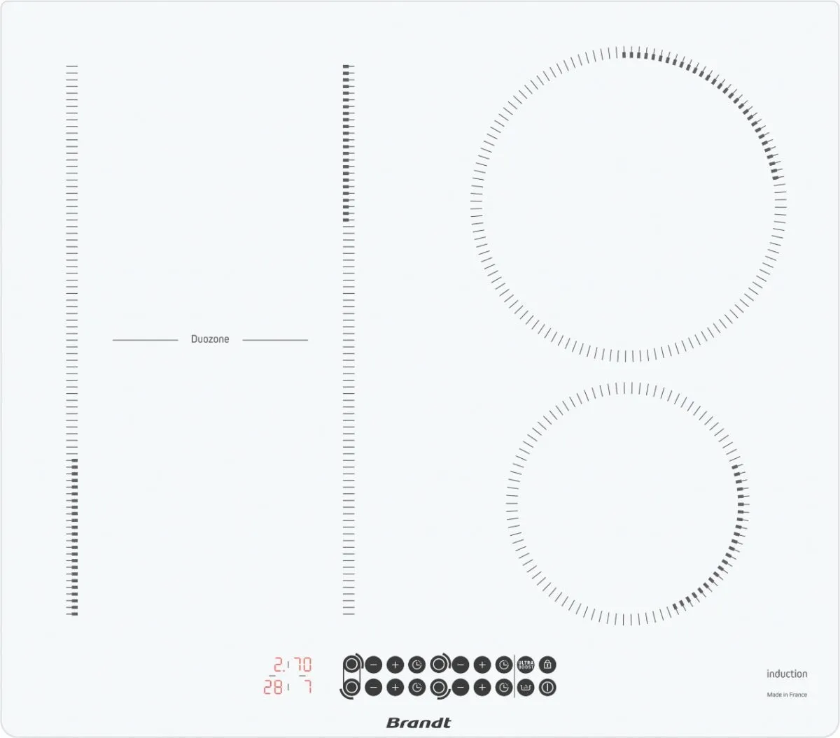 Brandt BPI164DUW PŁYTA INDUKCYJNA 60 cm