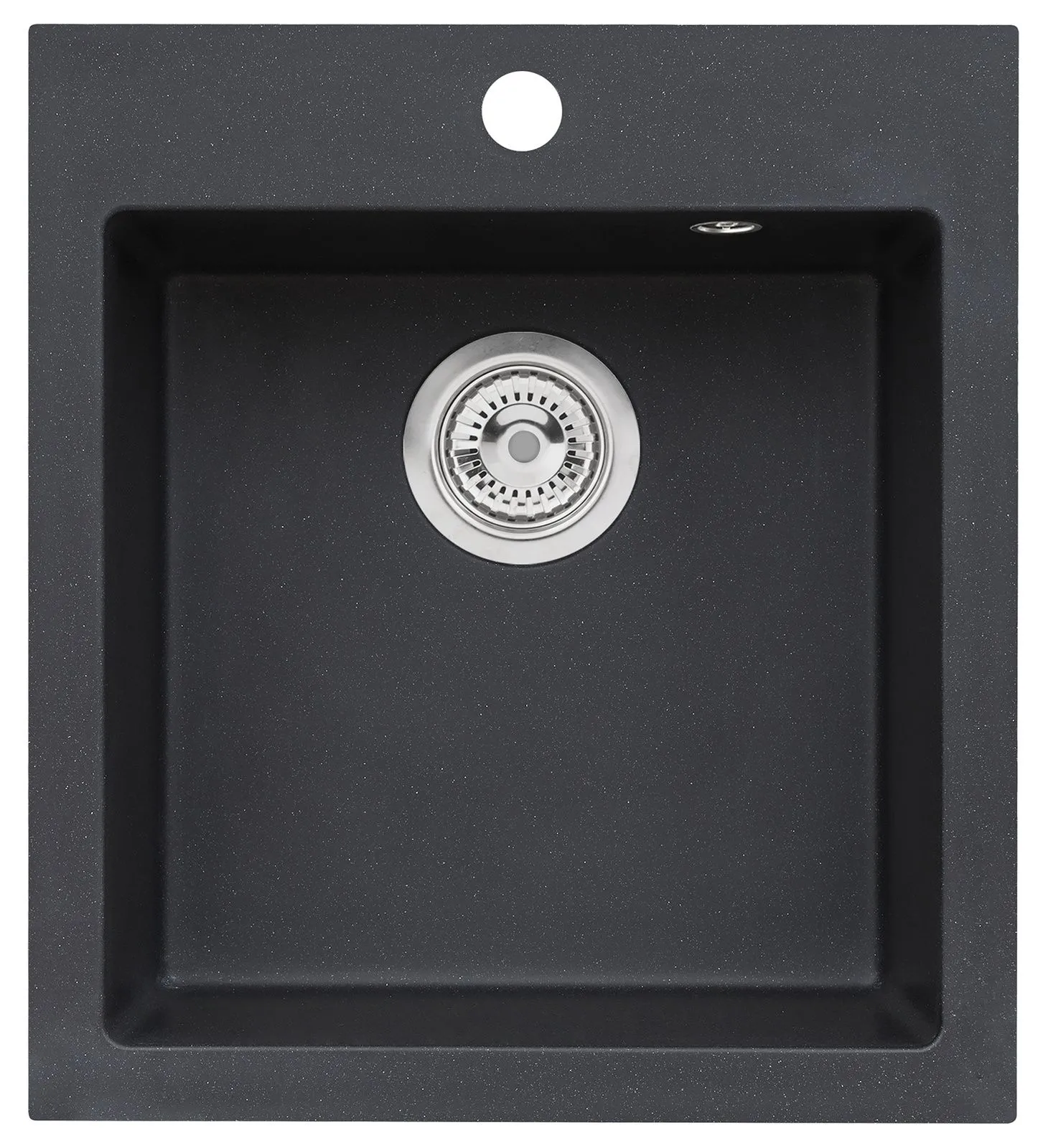 Alveus BOOGIE 20 kol. 91 czarny (45x50) zlew Granital z syfonem manualnym