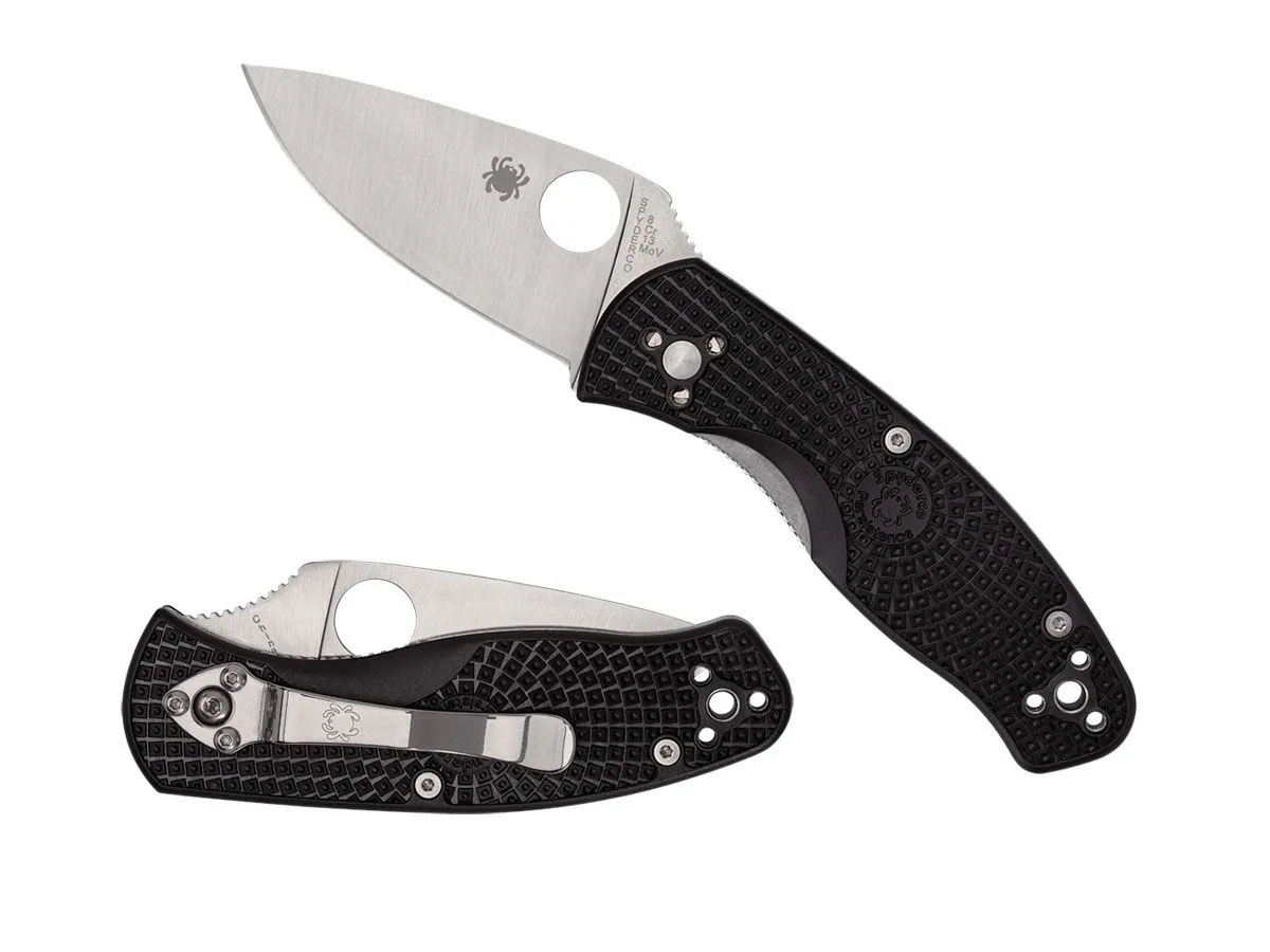 Spyderco PERSISTENCE FRN BLACK PLAIN C136PBK