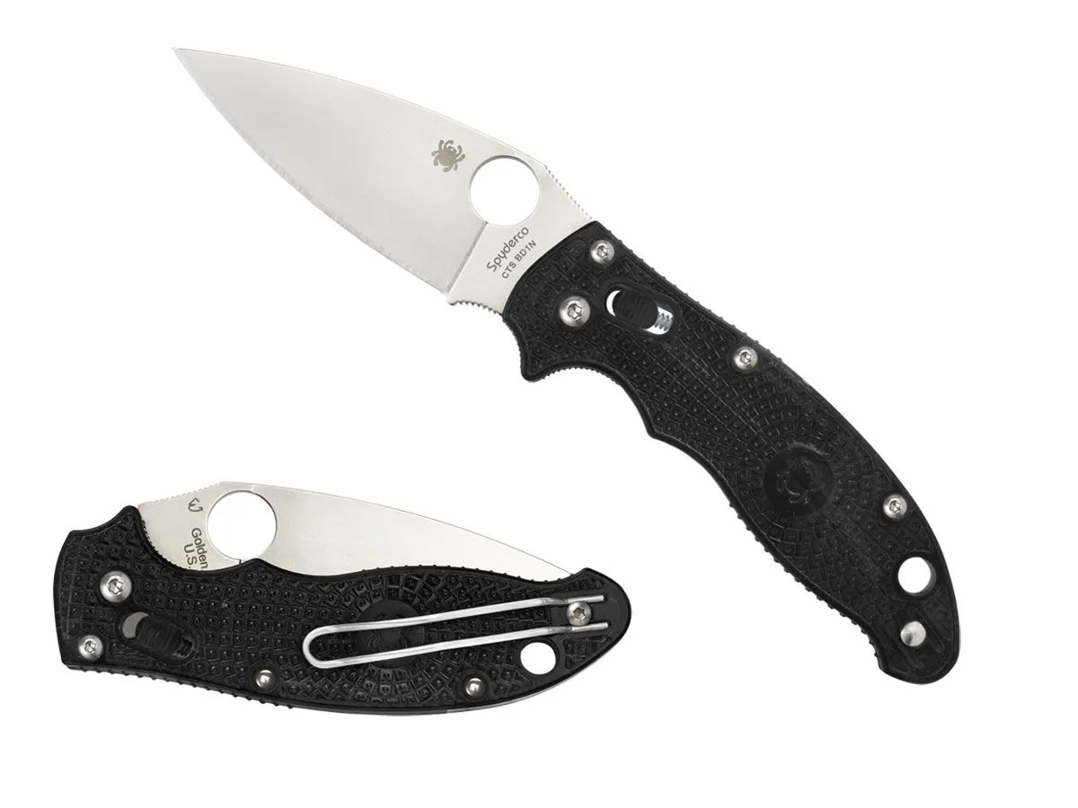 Spyderco MANIX 2 FRCP BLACK PLAIN C101PBK2