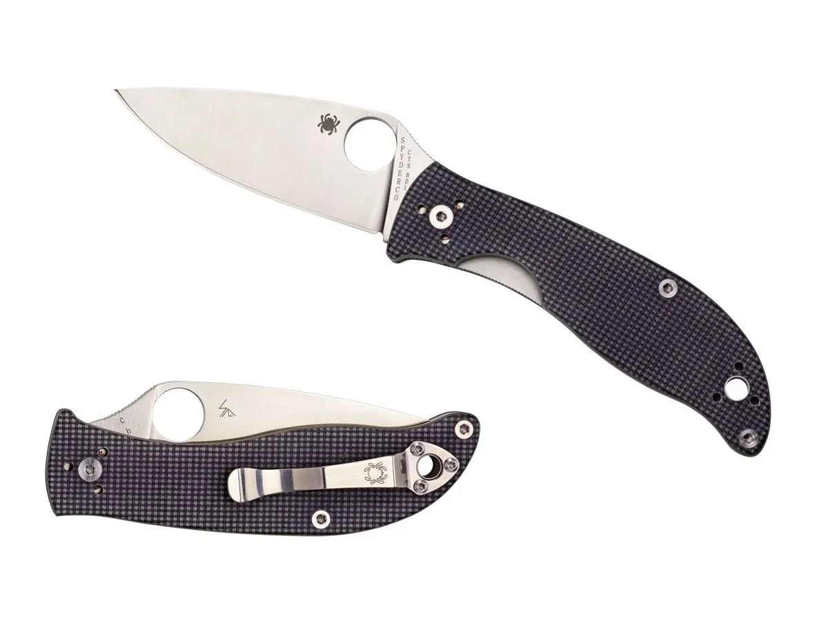 Spyderco POLESTAR G-10 GREY C220GPGY