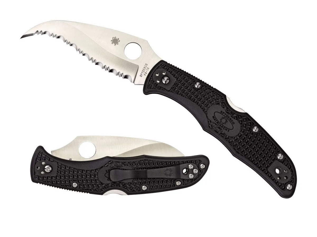 Spyderco MATRIARCH 2 FRN BLACK C12SBK2