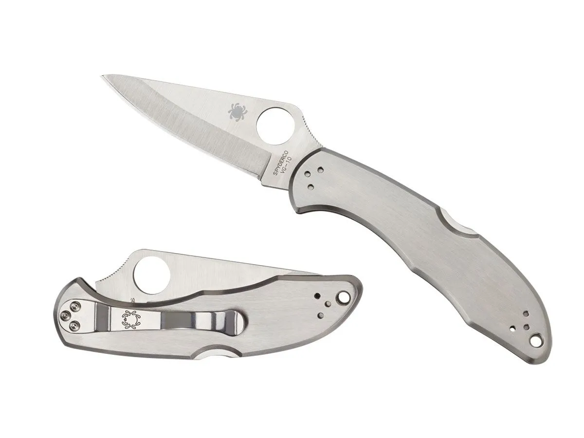 Spyderco DELICA 4 SS PLAIN C11P