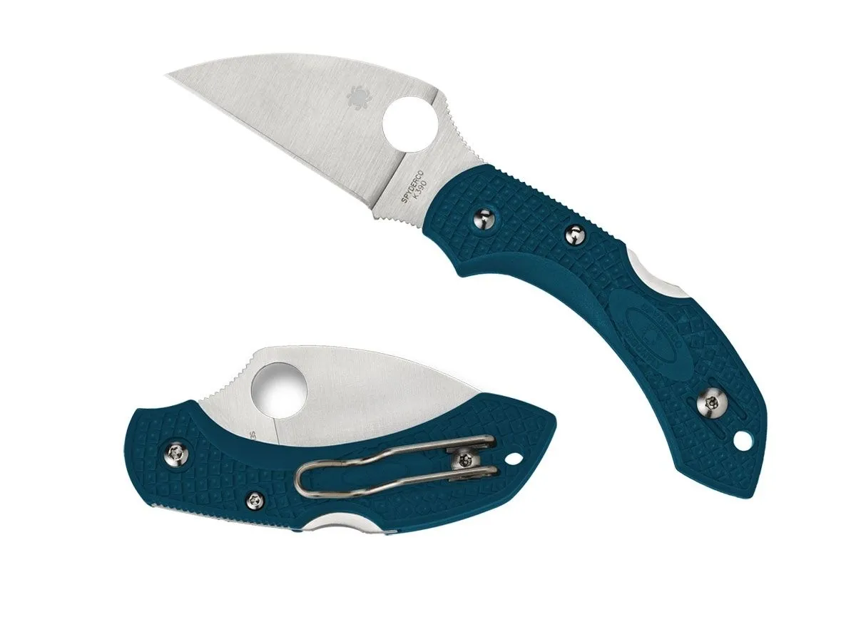 Spyderco DRAGONFLY 2 FRN BLUE WHARNCLIFFE C28FP2WK390