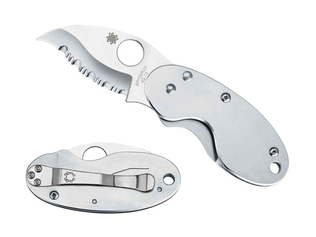 Spyderco CRICKET SS SERRATED C29S