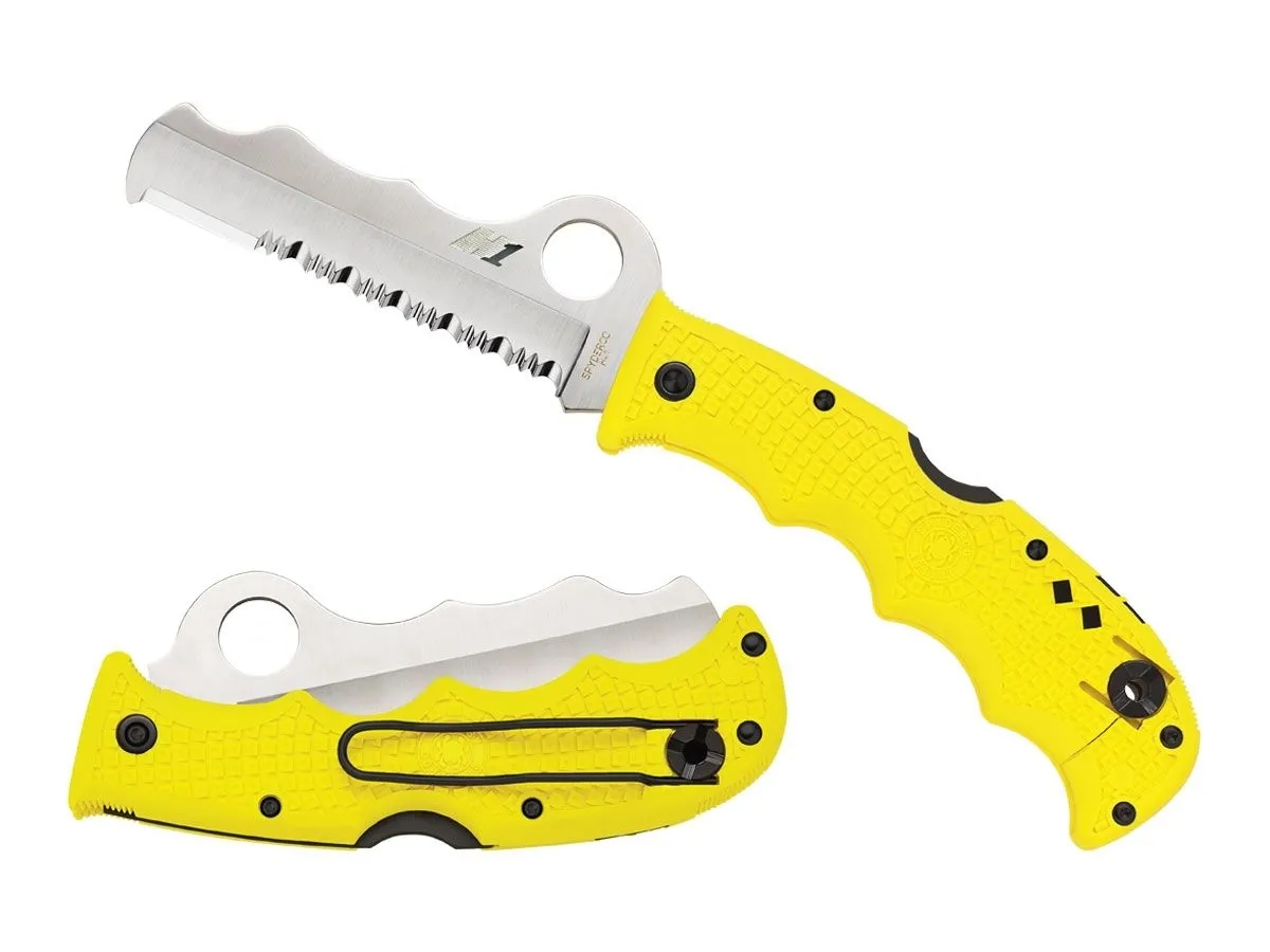 Spyderco ASSIST SALT FRN YELLOW COMBO C79PSYL