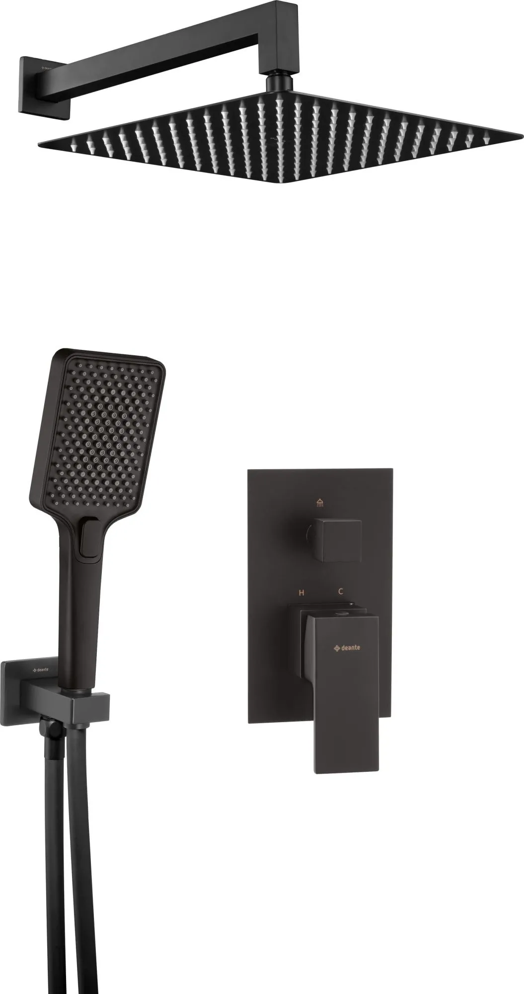 Deante Anemon Bis NAC_N9MP Zestaw prysznicowy podtynkowy