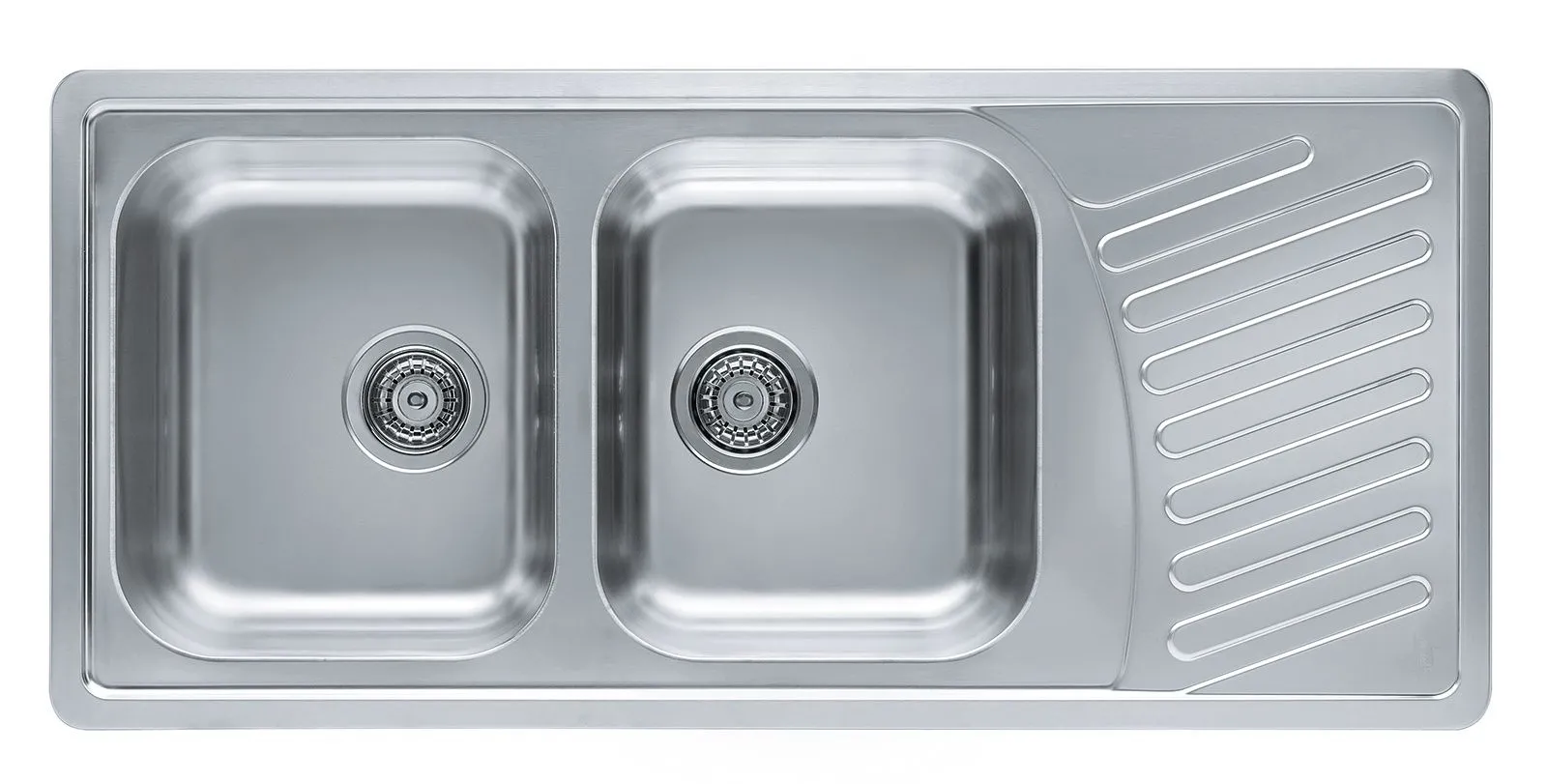 Alveus ELEGANT 70 SAT 111x51 2K zlew wpuszczany, odpływ zatyczkowy z syfonem