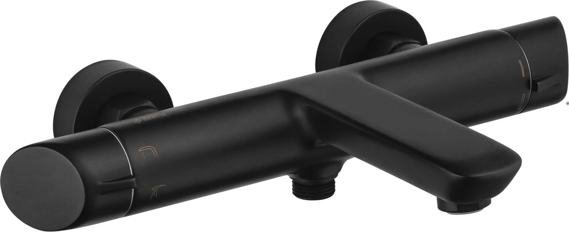 Deante Arnika BQA_N10M Bateria wannowa ścienna Czarna