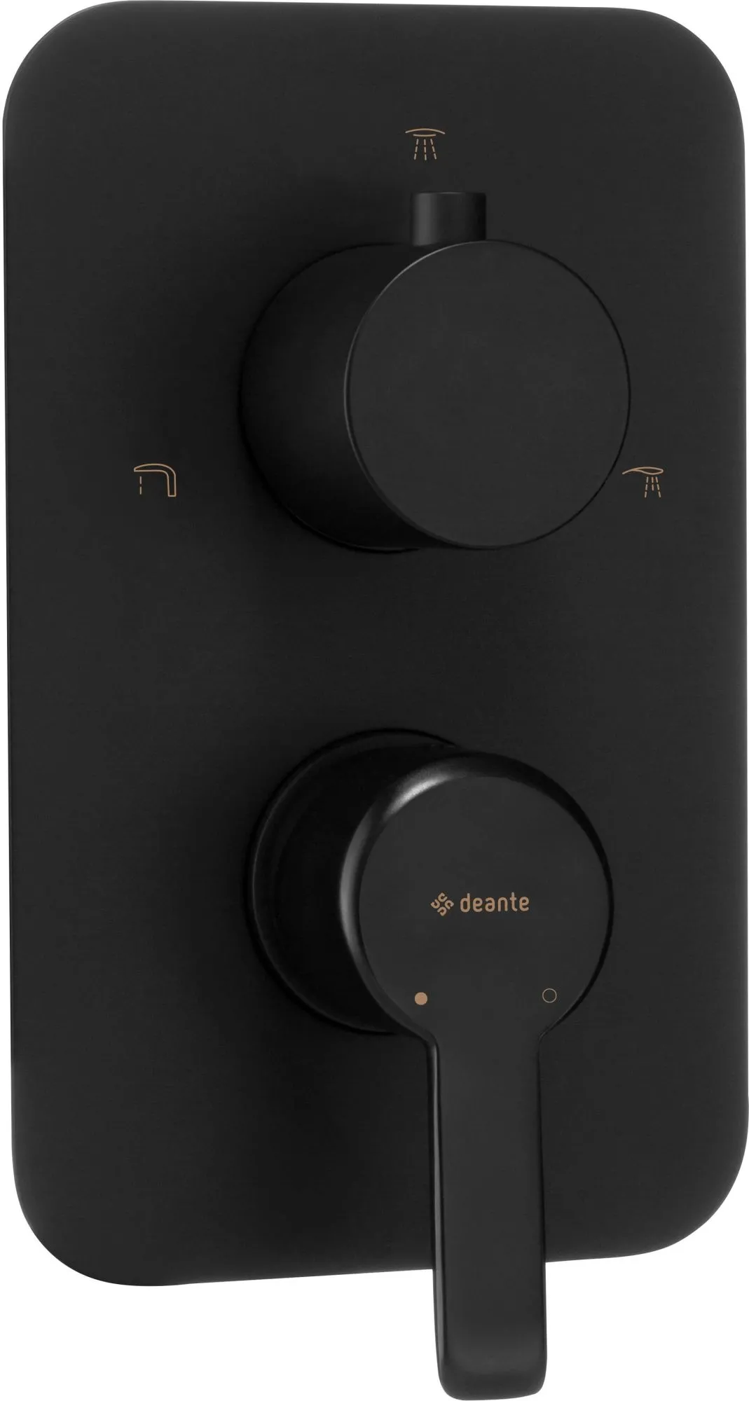 Deante Arnika BXY_NQAM Element zewnętrzny do BOXa mieszaczowego Czarna