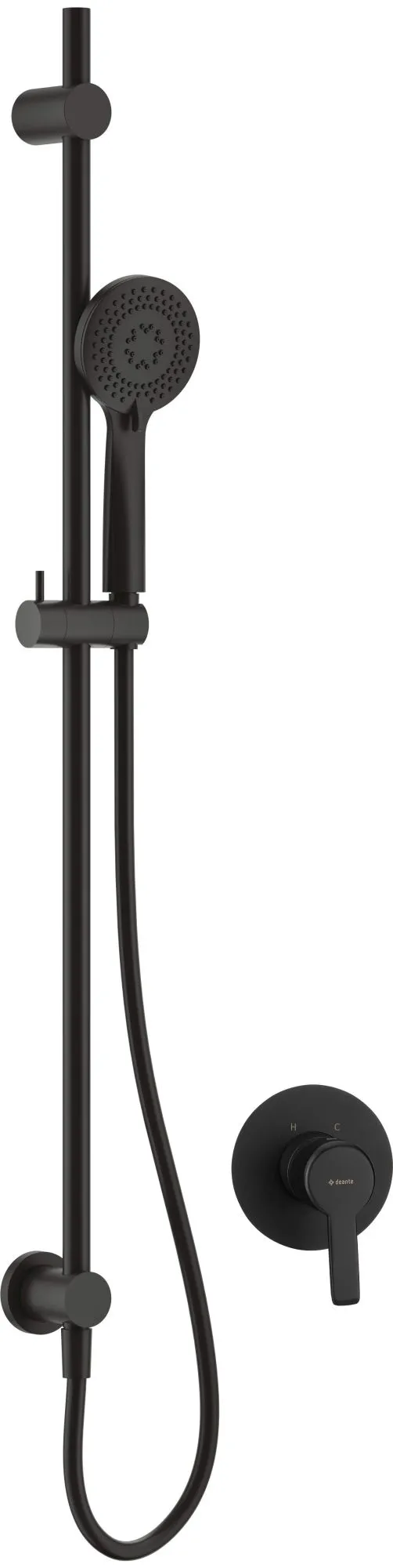 Deante Arnika NAC_N9TP Zestaw prysznicowy podtynkowy z drążkiem