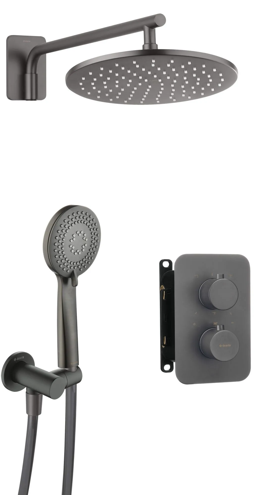 Deante Box BXYZDEBT Zestaw prysznicowy podtynkowy z BOXem termostatycznym