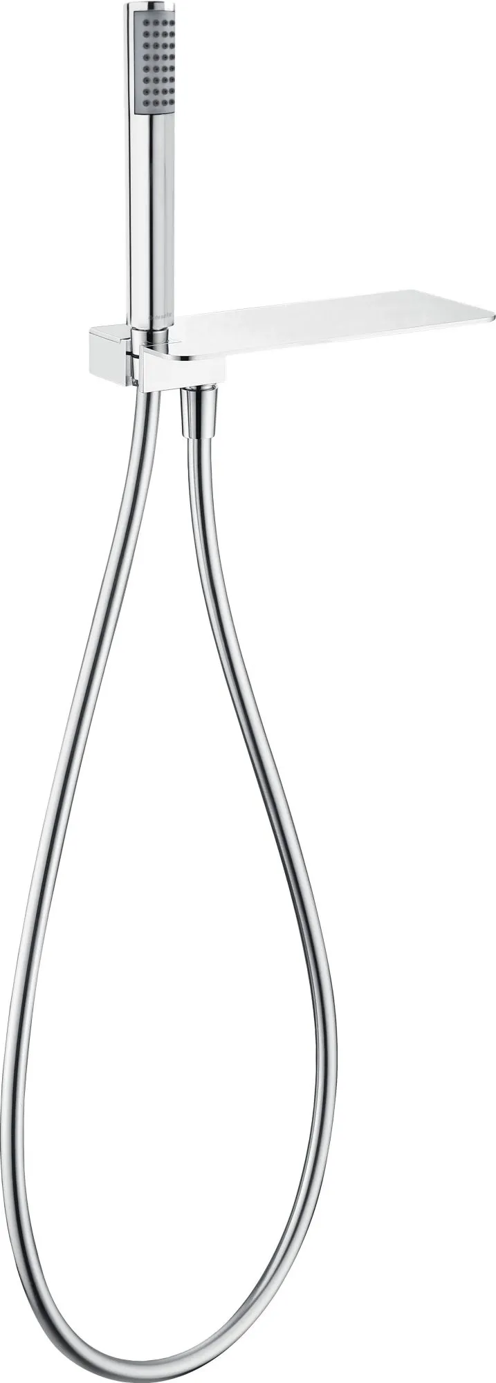 Deante Przyłącze kątowe z zestawem prysznicowym z półką