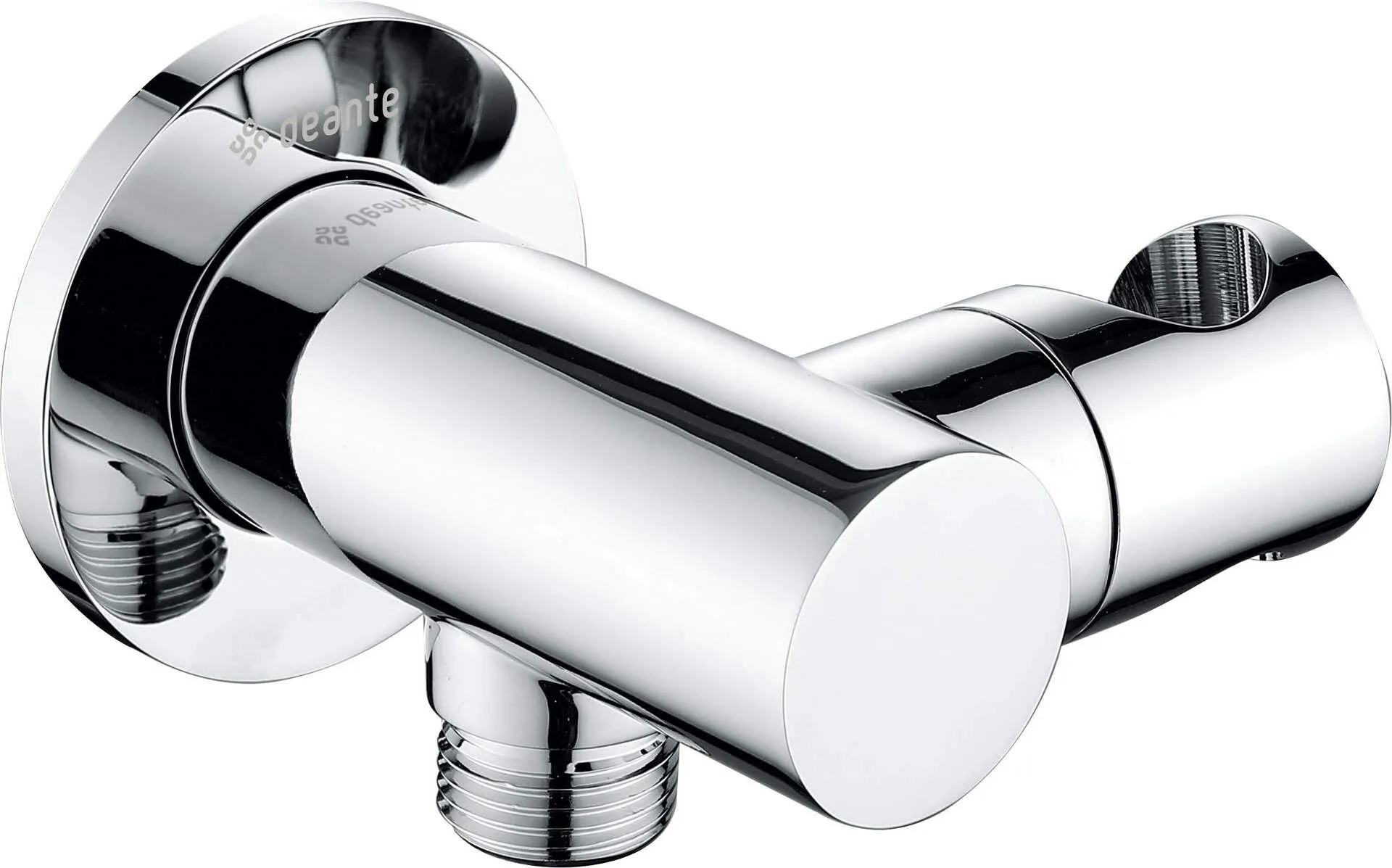 Deante Cascada NAC_057K Przyłącze kątowe okrągłe z uchwytem na słuchawkę