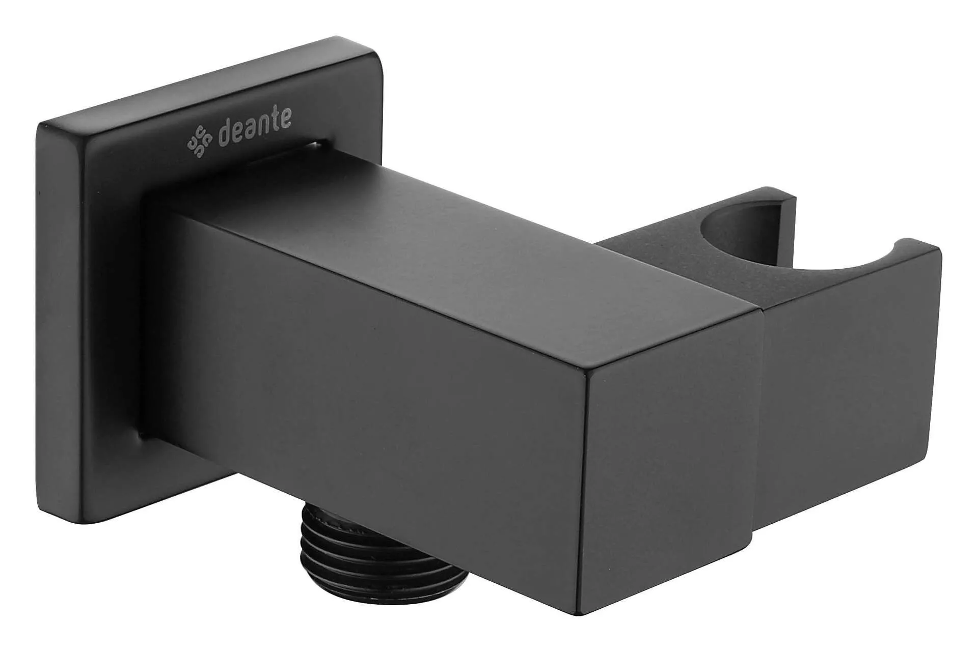 Deante Przyłącze kątowe kwadratowe z uchwytem na słuchawkę