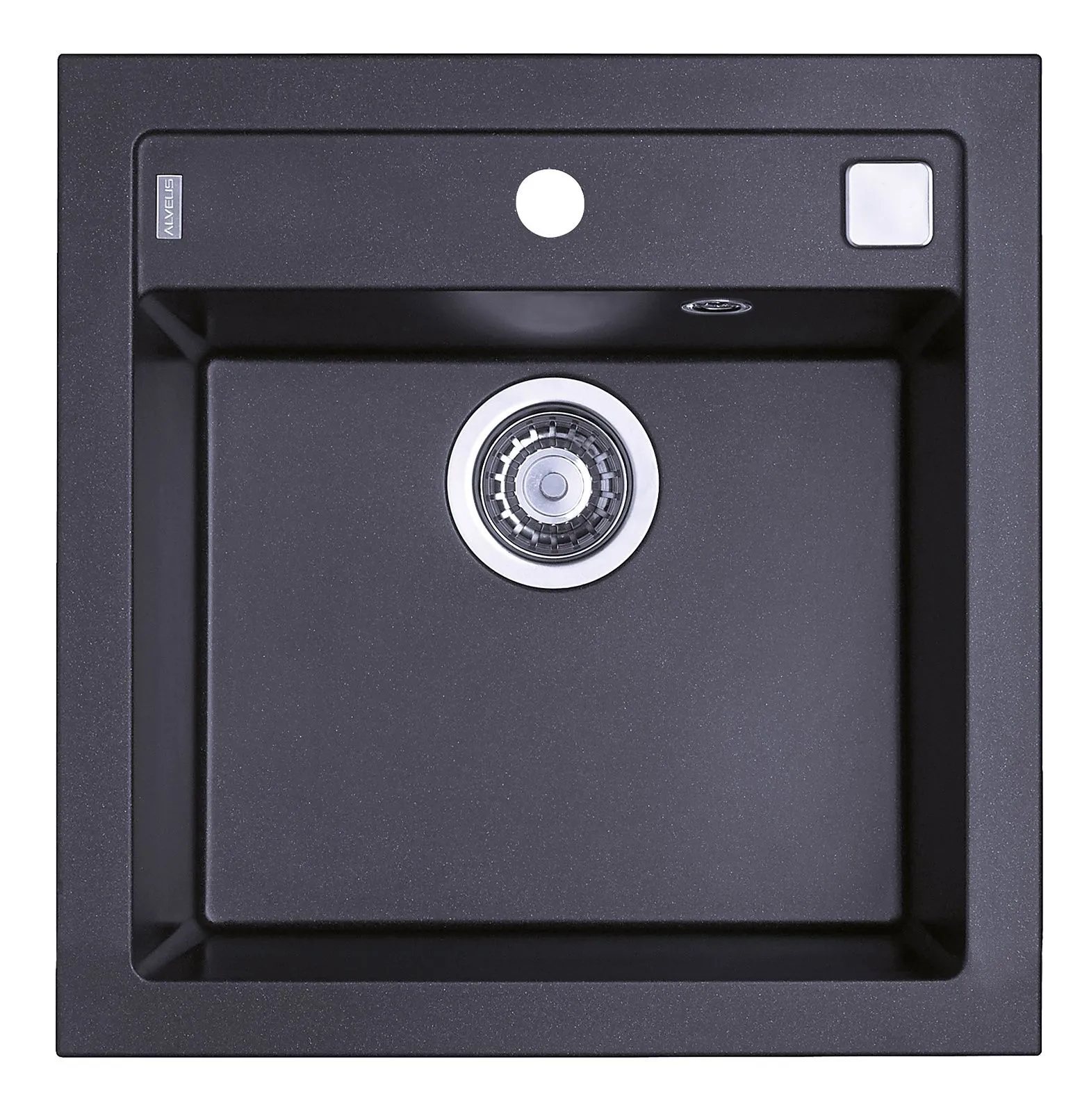 Alveus FORMIC 20 kol. 05 twilight (52x51) zlew Granital+ 1kom. z syfonem POP-UP