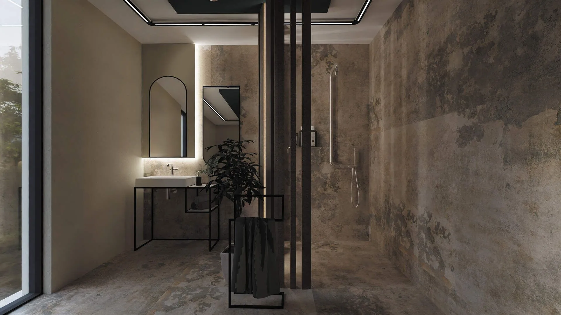 Deante Umywalka granitowa nablatowa - 60x40 cm