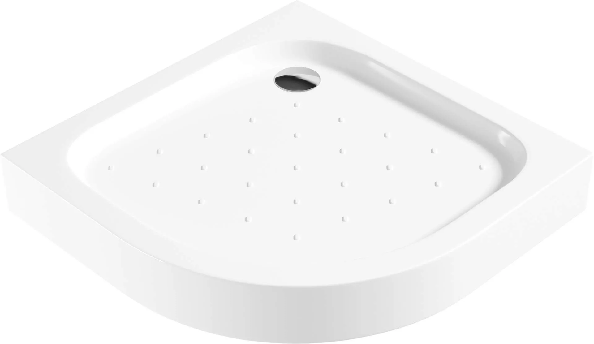 Deante KTA_054B Brodzik akrylowy półokrągły 80 cm