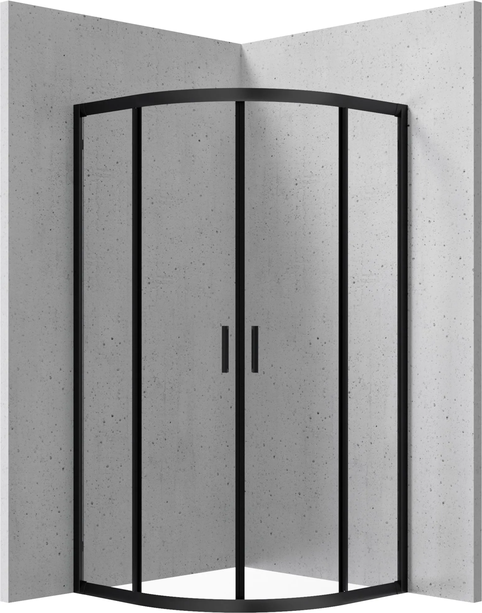 Deante Kabina prysznicowa półokrągła 80x80 cm