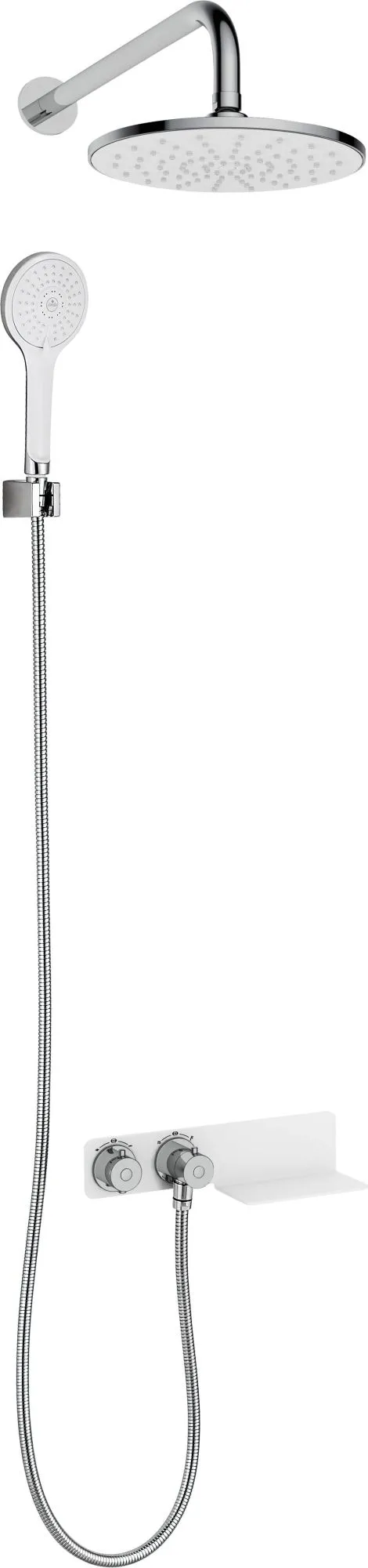 Deante Zestaw prysznicowy podtynkowy z baterią termostatyczną