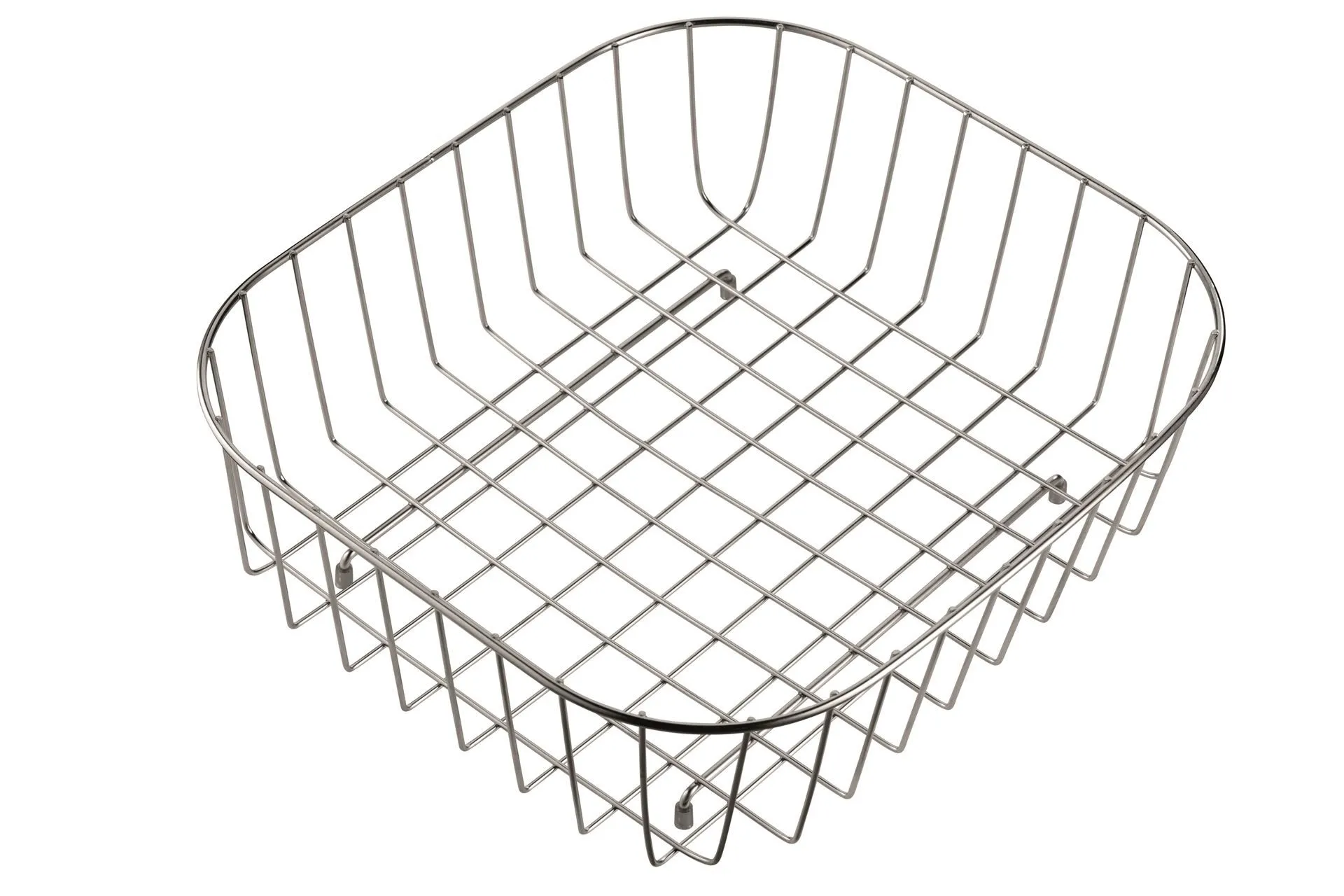 ALVEUS Koszyk stalowy chromowany