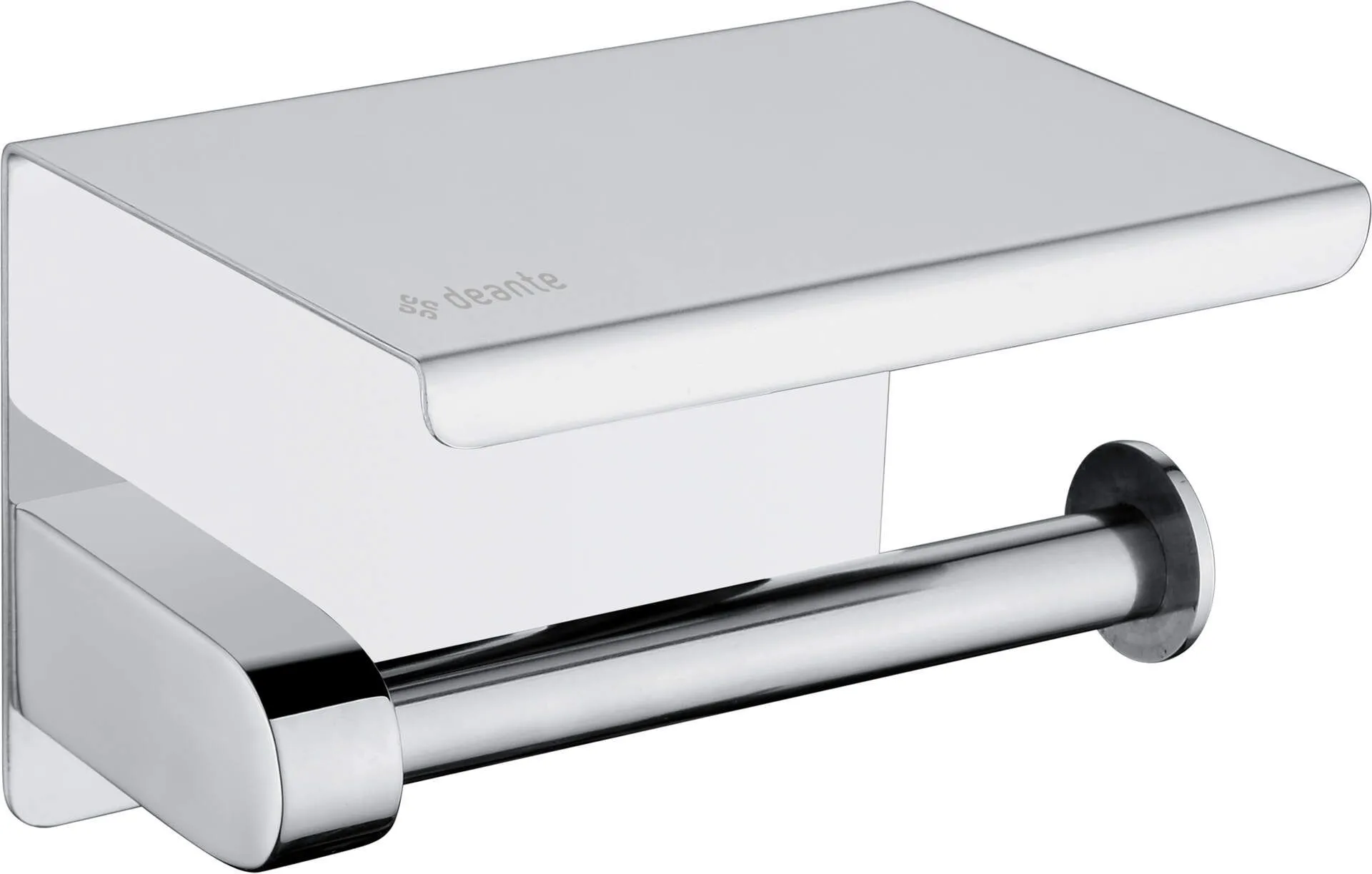 Deante Uchwyt na papier toaletowy ścienny - z półką