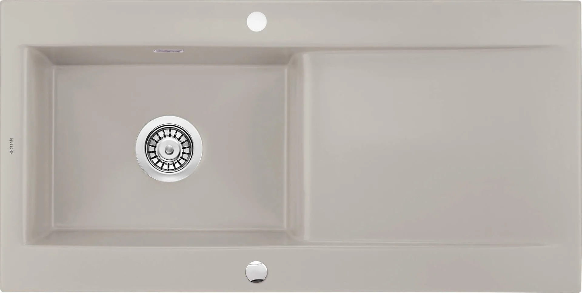 Deante Sabor ZCB C113 Zlewozmywak ceramiczny 1-komorowy z ociekaczem