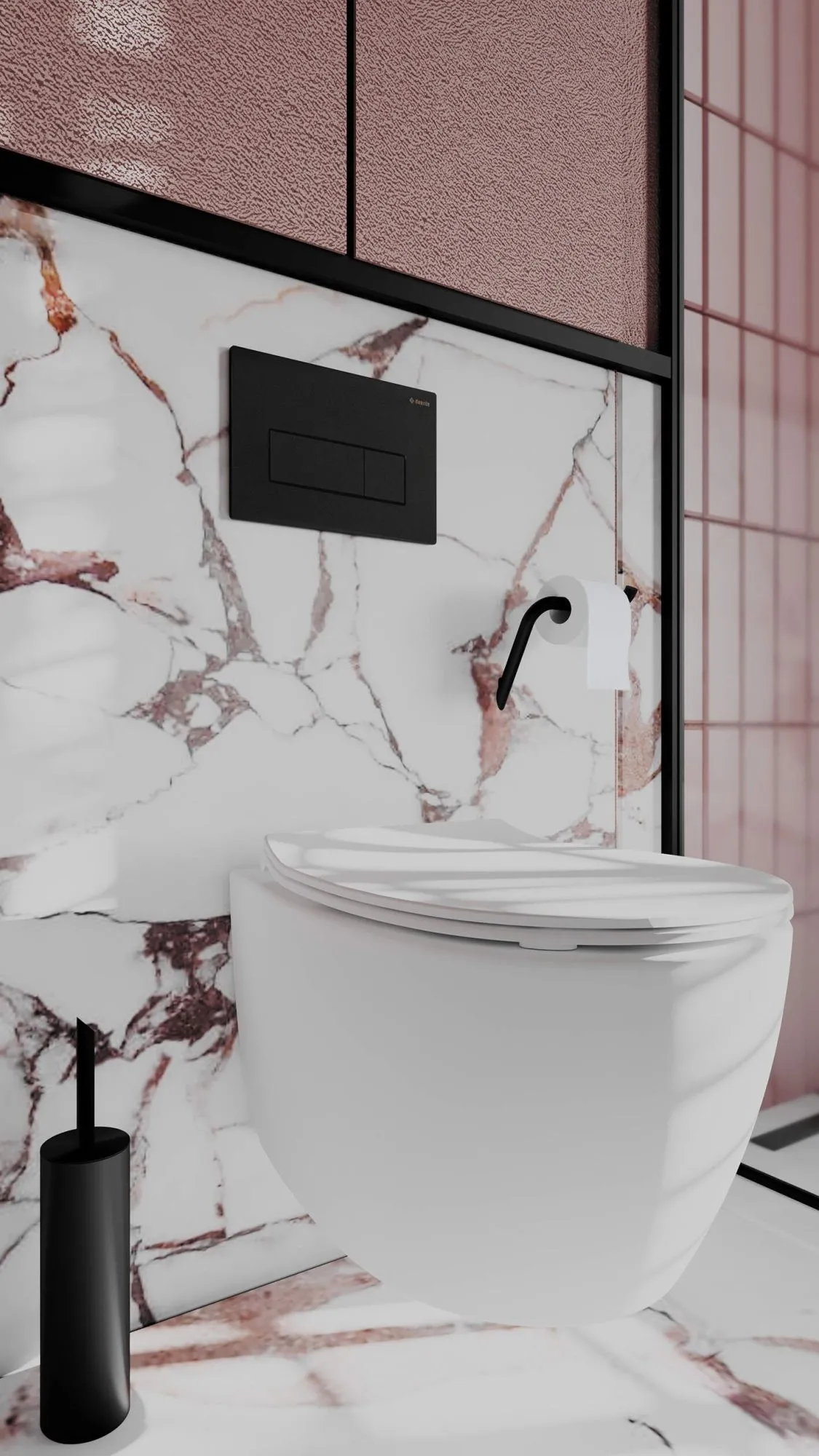 Deante Silia ADI_N211 Uchwyt na papier toaletowy ścienny