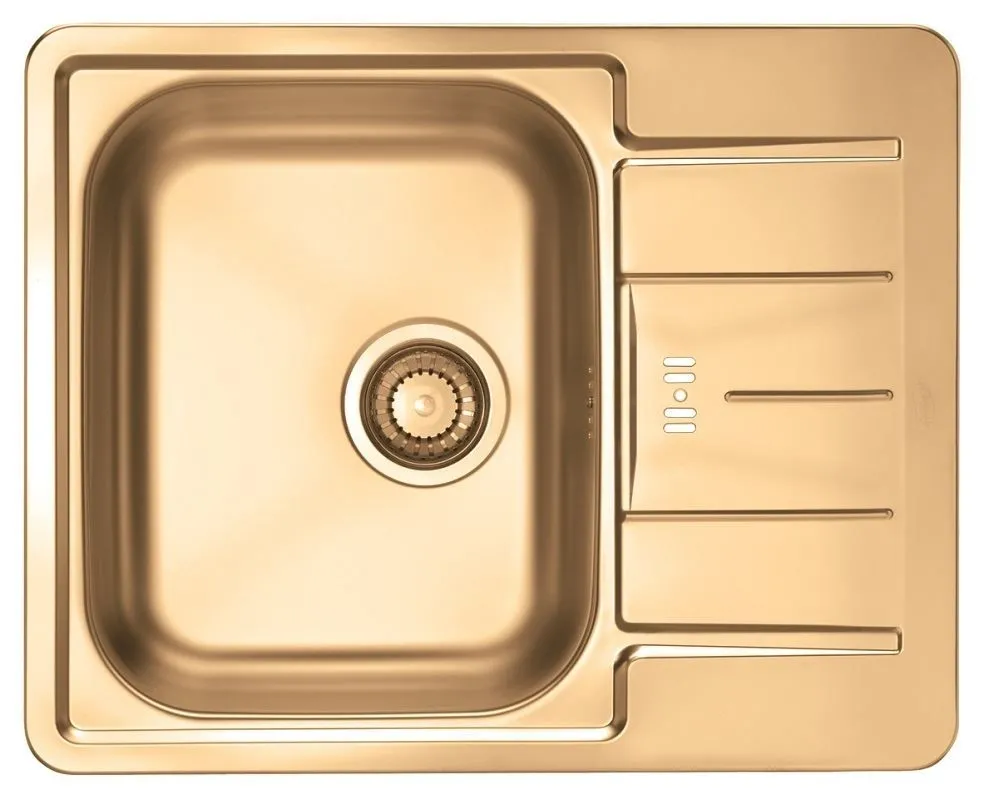 ALVEUS LINE 60 zlewozmywak stalowy MONARCH brąz